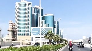 Dubai Sharjah Road Today