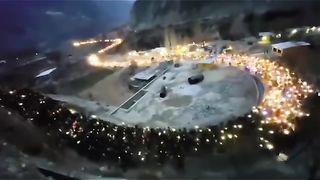 Protest in gilgit Baltistan