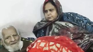 Old woman 103-year-old man married a 49-year-