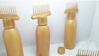 oil bottle with comb