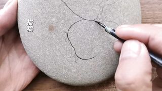 Beautiful stone Painting