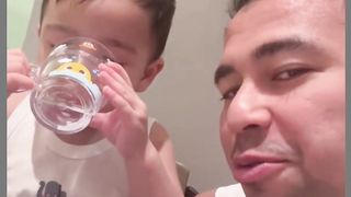 Papa afi dan ajja#rayyanzamalikahmad#cipung#raffiahmad