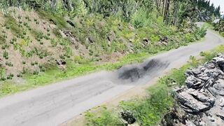 Cars vs Potholes - BeamNG Drive