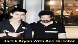 Kartik Aryan With Ace Director Kabir Khan Spotted At BKC Bandra #kartikaaryan #short #youtubeshort #shorts #trending #viral #shortvideo