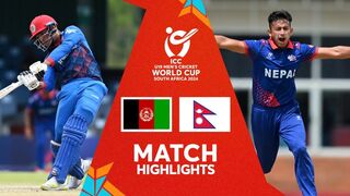 Afghanistan vs Nepal ICC U19 World Cup 2024 A thriller match