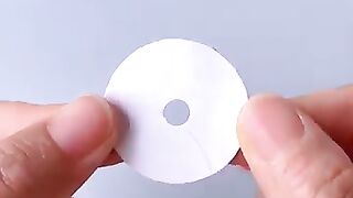 EASY CRAFT IDEAS | School Craft Idea/ DIY Craft/ School hacks/ Origami craft/paper gift idea #shorts