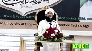 Muhammad Raza Saqib Mustafai Latest Bayan