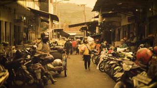 Indonesian traditional market