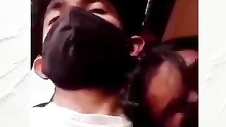 While traveling on bus
