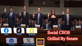 Social media bosses grilled at Senate hearing