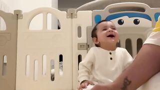 Baby laughing video. Ultimately funny