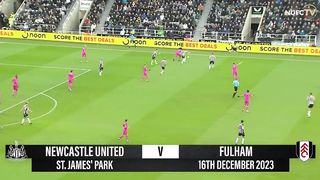 Newcastle United 3 Fulham 0 _ Premier League Highlights