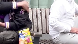 Let’s share the crisp with this stranger ????????