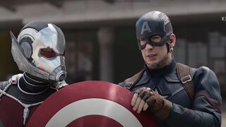 Team Iron Man vs Team Captain America - Airport Battle HD