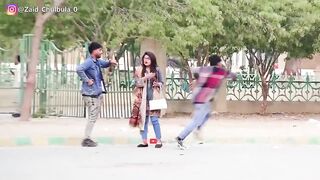 Double mobile snatching prank  with twist video.