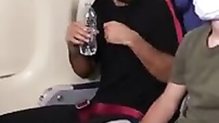 When ur drinking On The Airplane