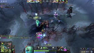 Rubick steals Charge of Darkness and Flesh Golem Dota 2