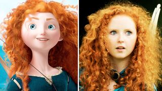 10 Disney Princess In Real Life - REAL MERIDA !!!
