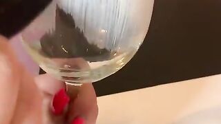 Taça decorada fácil