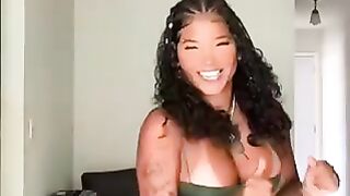 Brazilian girl dancing