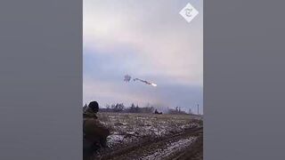 Ukrainian Shoot down a russian missile