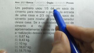Resolução de questões de Matemática em Concursos
