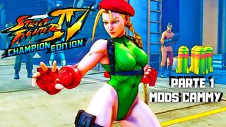 ✅Ultra Street Fighter IV - CAMMY MODS All Costumes / gameplay part 1 - James 007