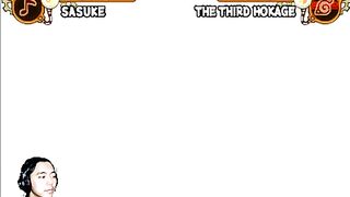 Sasuke Facing Sarutobi