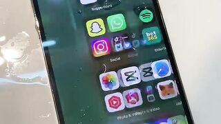 POV: u spill water on ur phone ????????