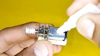 ???? Diy hydraulic press invention __ ⚡Dc motor invention #diy #inventions #shorts.