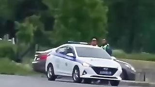 police vs. riders
