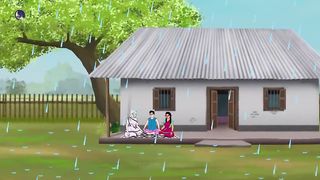 ইলিশ দিয়ে কচু ঘন্ট । Bengali Moral Stories Cartoon  Bangla Golpo