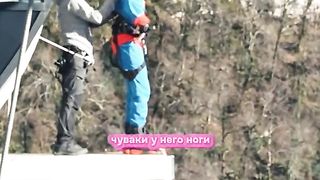 БЕЛКА ТУДРОТС ПРЫГНУЛ С 300 МЕТРОВ НАКАЗАНИЕ