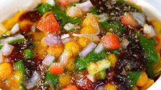 Ragda puri chaat