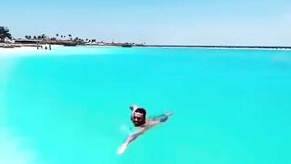 ISSEI funny video Winter Sea#shorts.