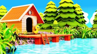 Five Little Ducks | Children Song For Kids | Nursery Rhyme For Baby - Sing Along Kids Songs