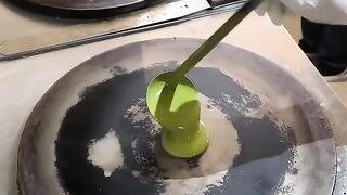 Tiramisu matcha crepe