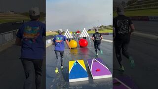 Sports racing intense