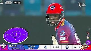 Amazing last over in IL T20 match