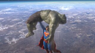 Superman vs Hulk HD