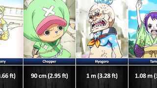 Height of One Piece Characters