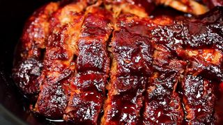 Super Easy Slow Cooker Ribs - Fall Off The Bone BBQ Ribs Recipe