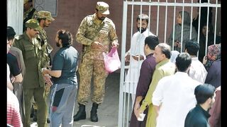 Pakistani army will neither be involved in the counting nor take charge of the polling staff.