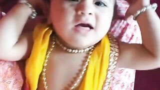 #shorts Arya Babu mat rona - Yashomati Maiya Ke Nandlala - Krishna Vlog Lovers