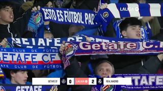 GETAFE CF 0 - 2 REAL MADRID _ RESUMEN LALIGA EA SPORTS