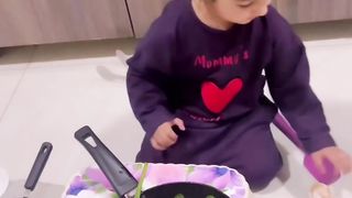 Alyana Falak first cooking