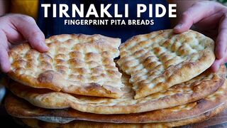 Homade Turkish Pita Bread For Kebabs, Tirnakli Pide