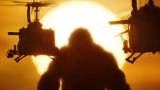 KONG vs HELICOPTERS - Movie Clip HD