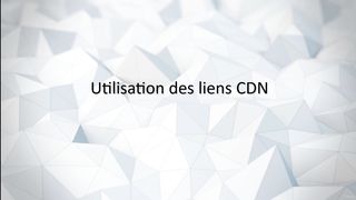 7 Using CDN links