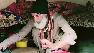 old man singing